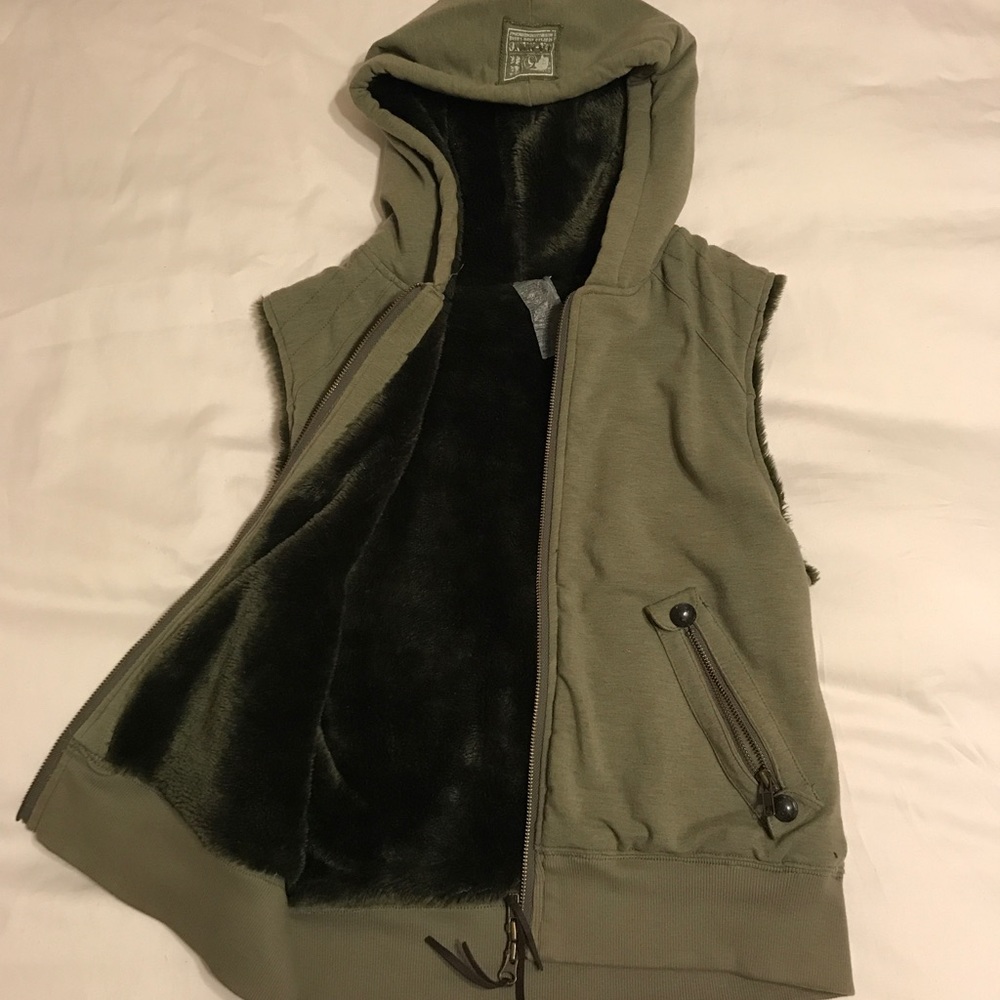 Waco Boutique: Spice Fur-lined chic surplus vest